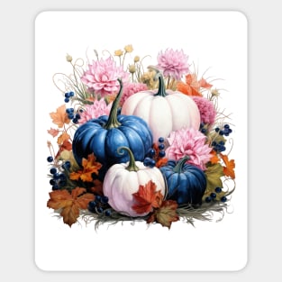 Pastel Pumpkins Sticker